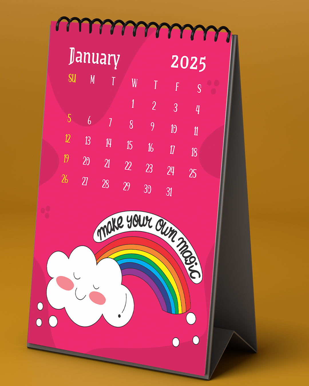 Flash Sale- Doodle Desk Calendar