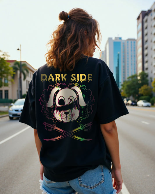 Dark Side Oversized Women Tshirt
