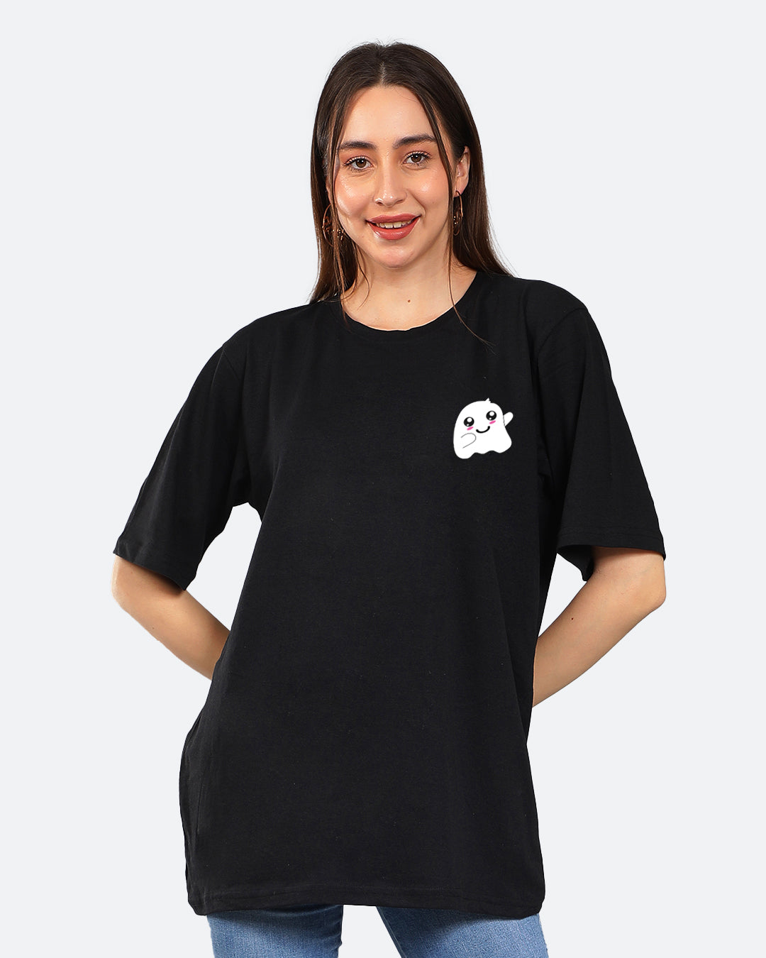 Boo Oversized Women Tshirt