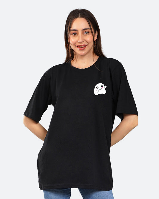 Boo Oversized Women Tshirt
