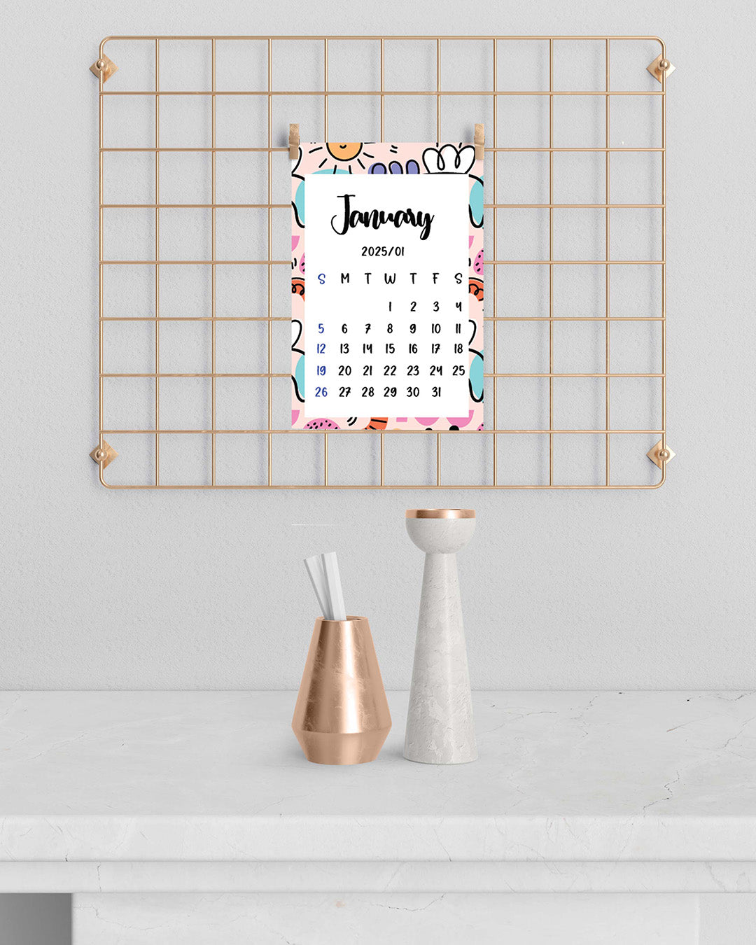 Flash Sale- Pattern Calendar