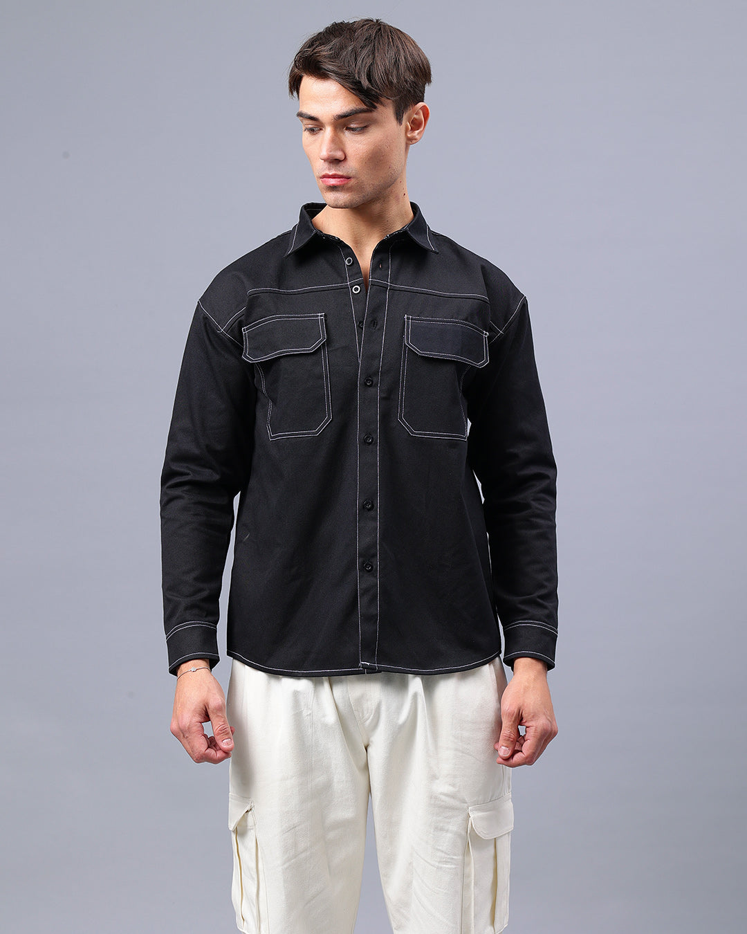 Carpenter Cargo Shirt Men