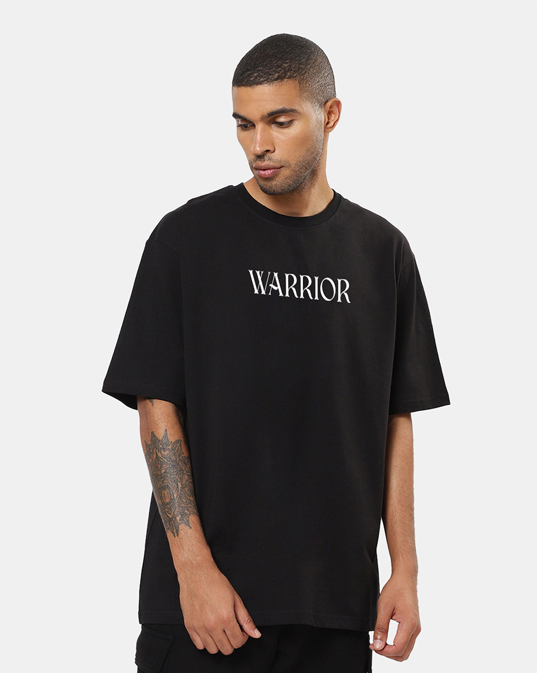 Maglietta Negozio Online T Shirt Warrior Oversized Men's Tshirt