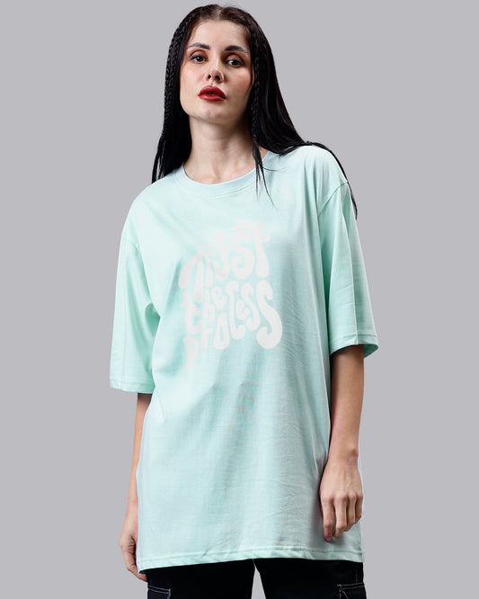 Trust The Process Oversized Women Tshirt