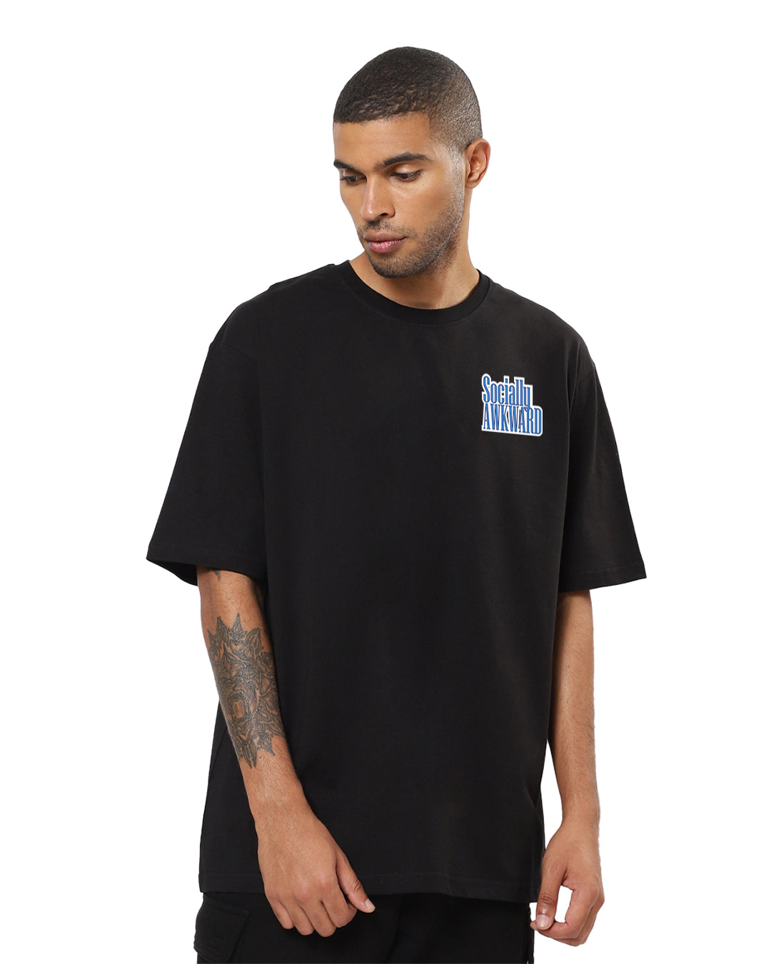 Socially Awkward Oversized Men's Tshirt
