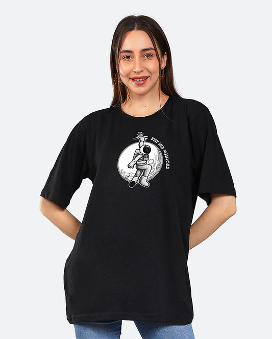 Moon Child Oversized Women Tshirt
