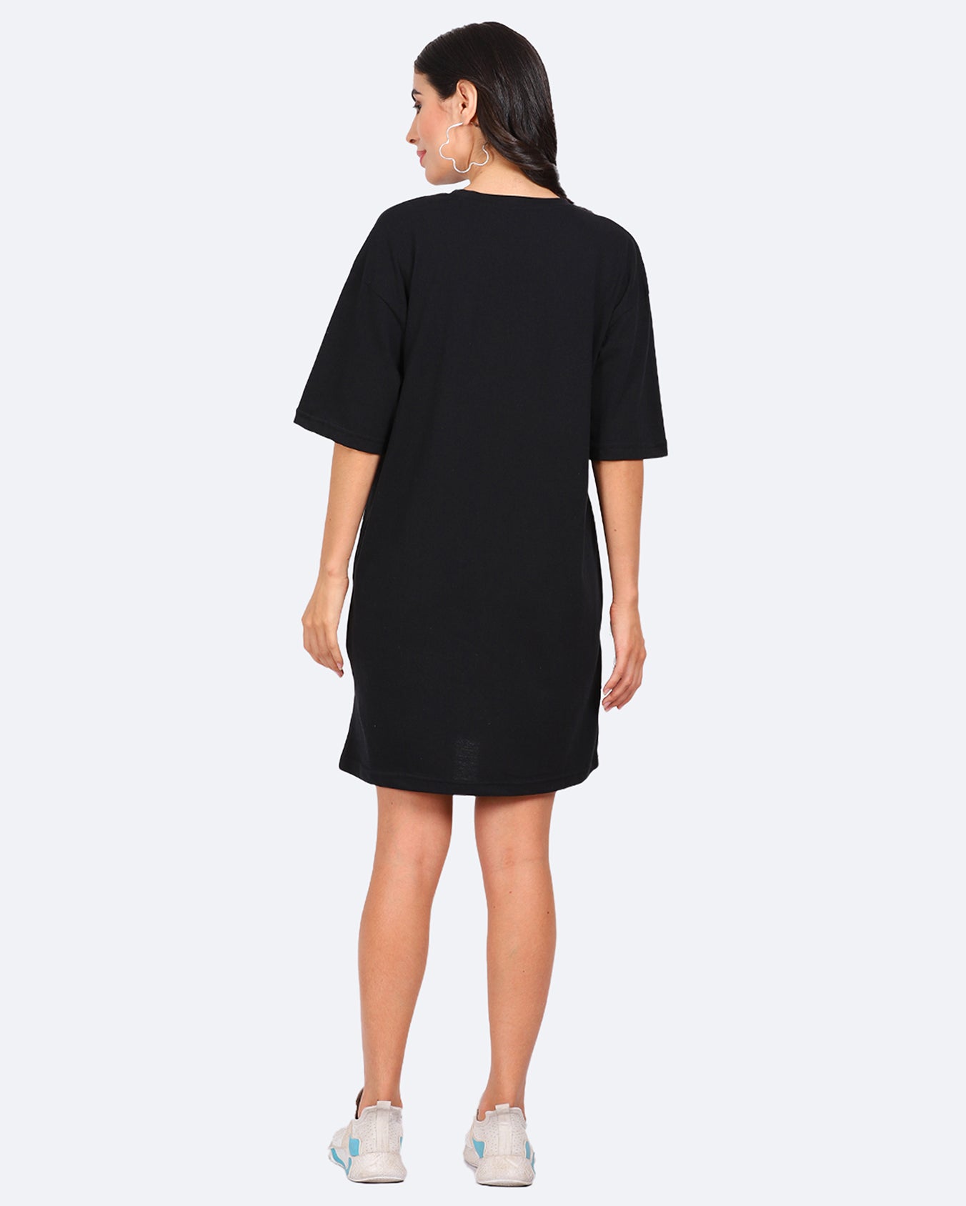 Women Black Oversized Dress