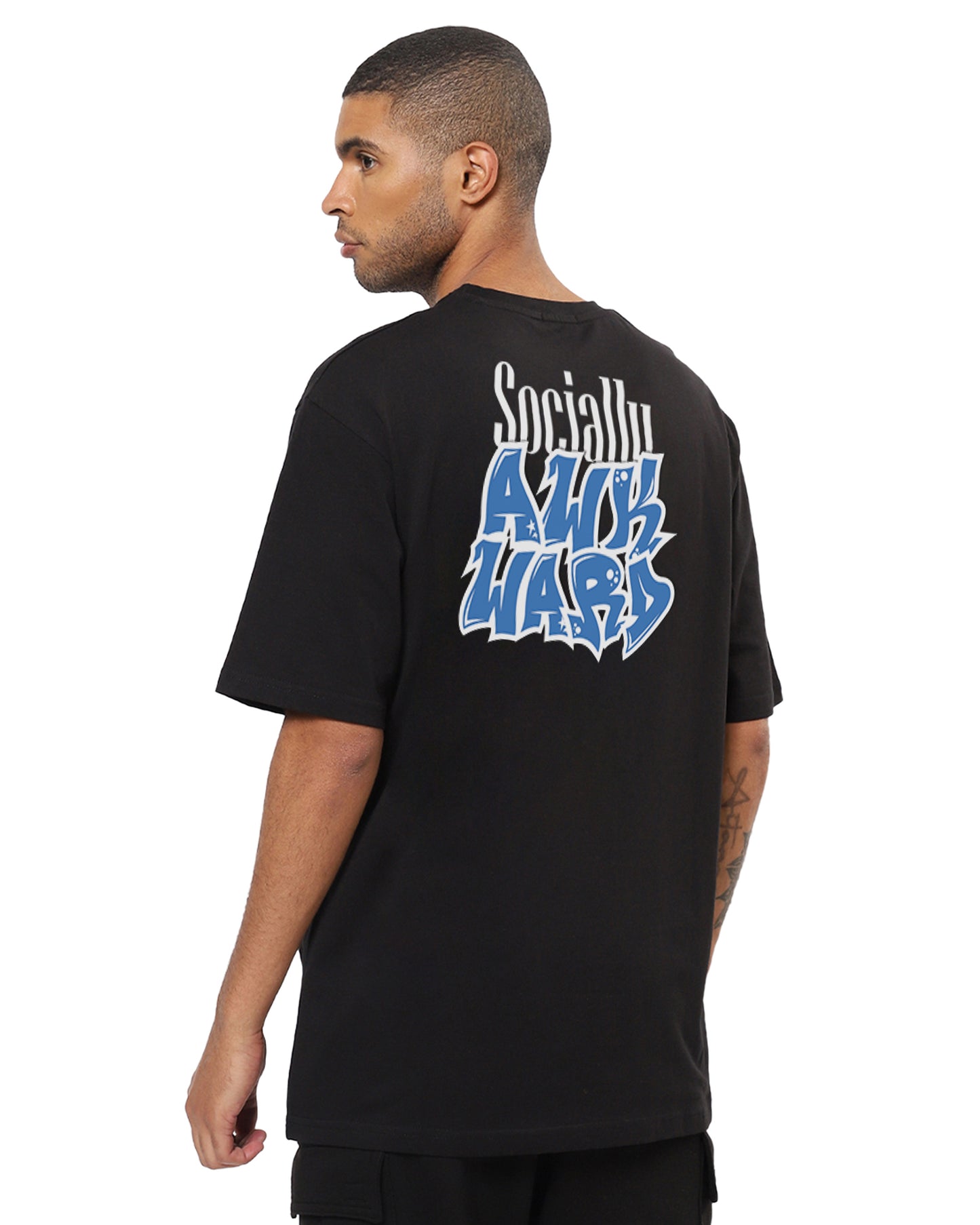 Socially Awkward Oversized Men's Tshirt