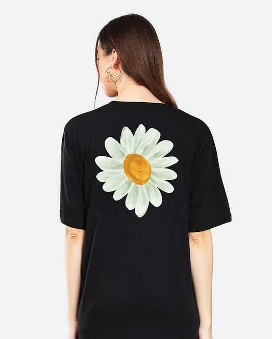 Daisy Oversized Women Tshirt