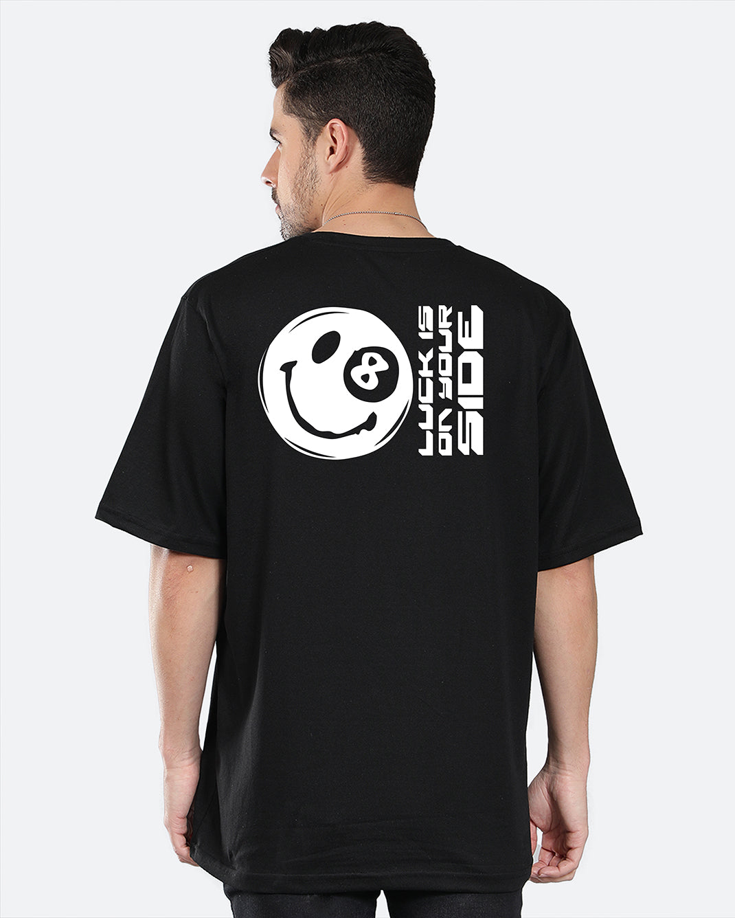 Luck Is On Your Side Oversized Men's Tshirt