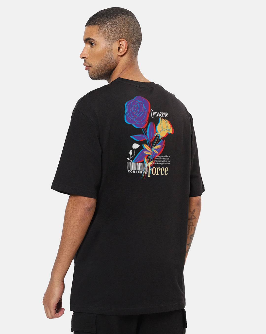Conserve Force Oversized Men's Tshirt