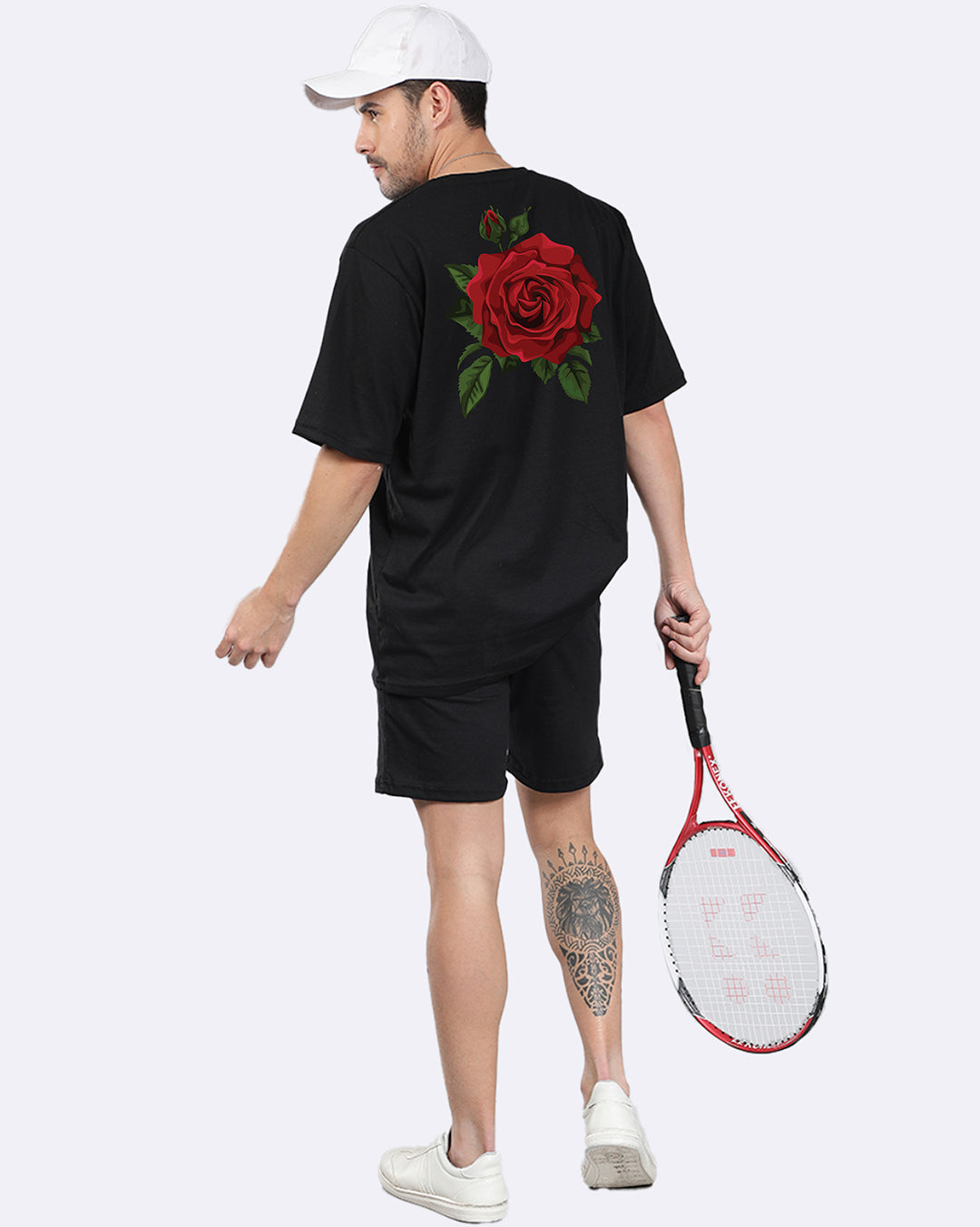 Rose Co-ord Set Oversize Men
