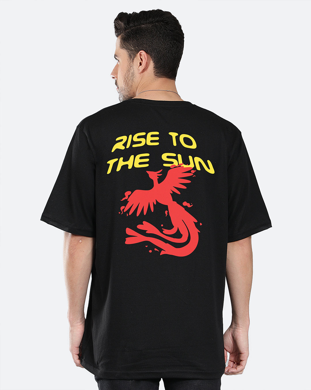 Rise To The Sun Oversized Men's Tshirt