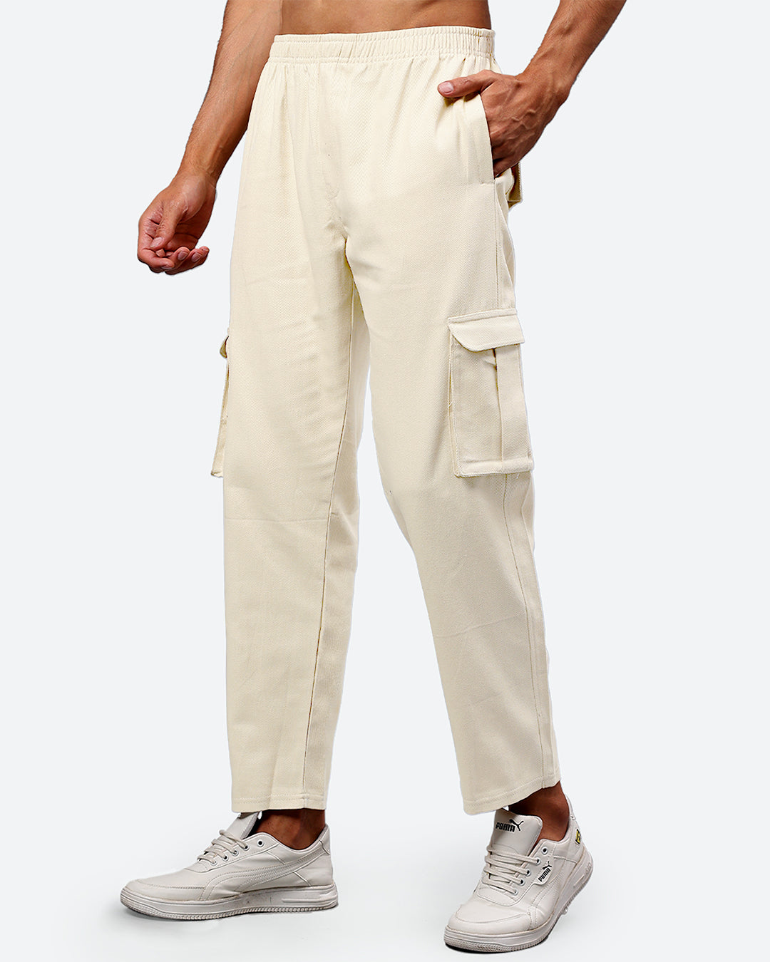 Off White Men Cargo Joggers