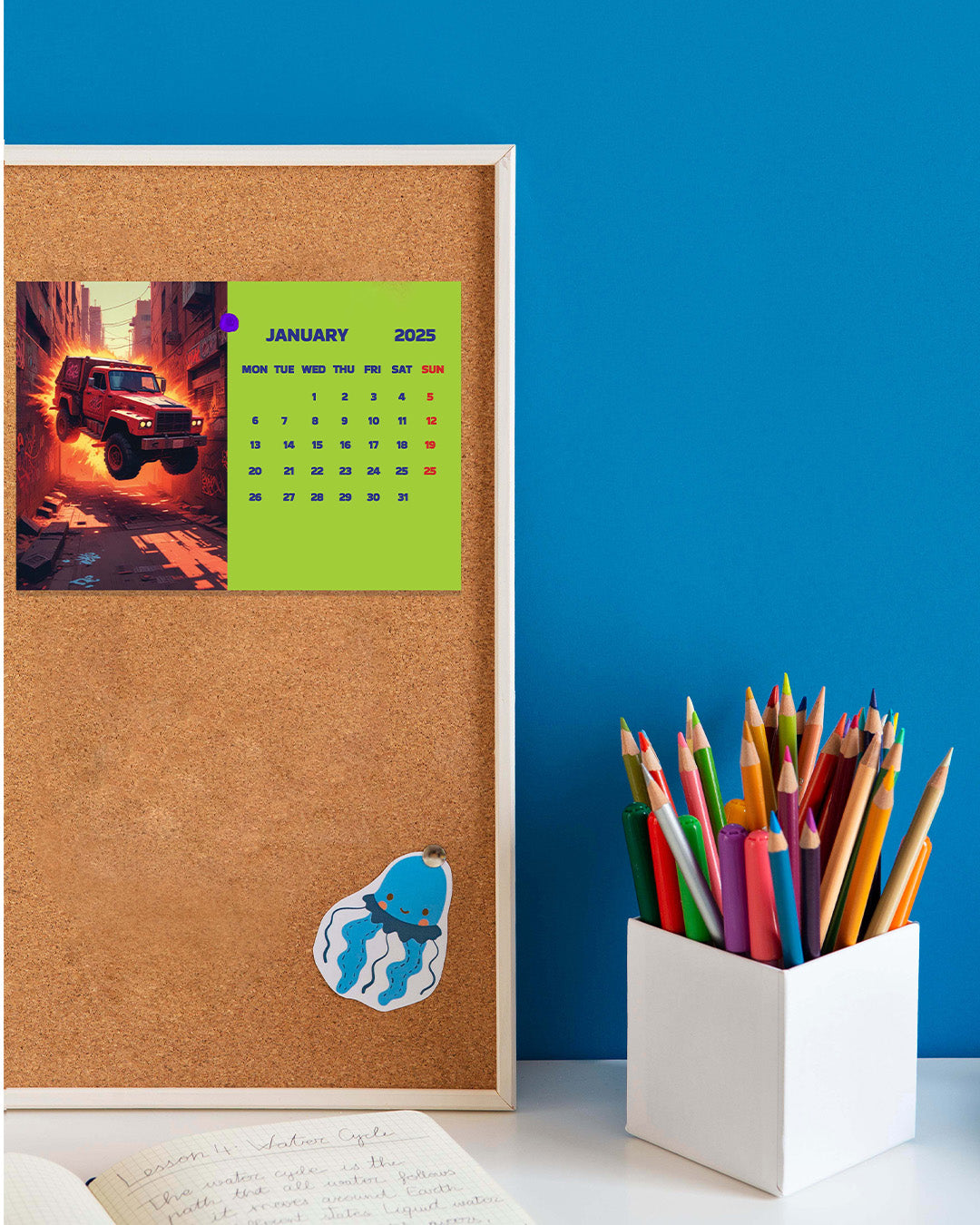 Flash Sale- CyberPunk Calendar