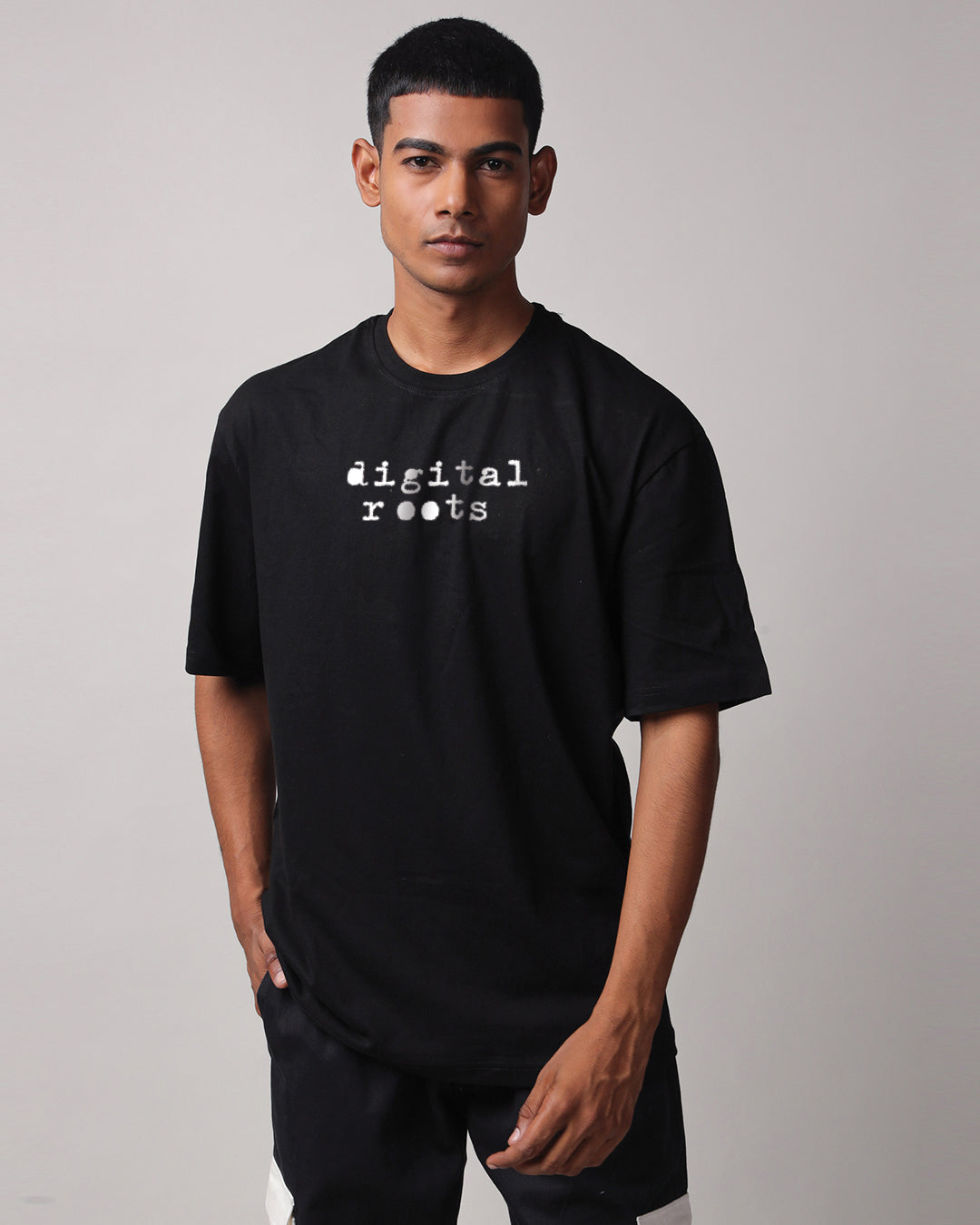 Digital Roots Oversized Men's Tshirt
