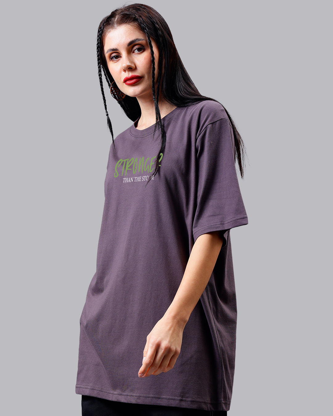 Stronger Oversized Women Tshirt
