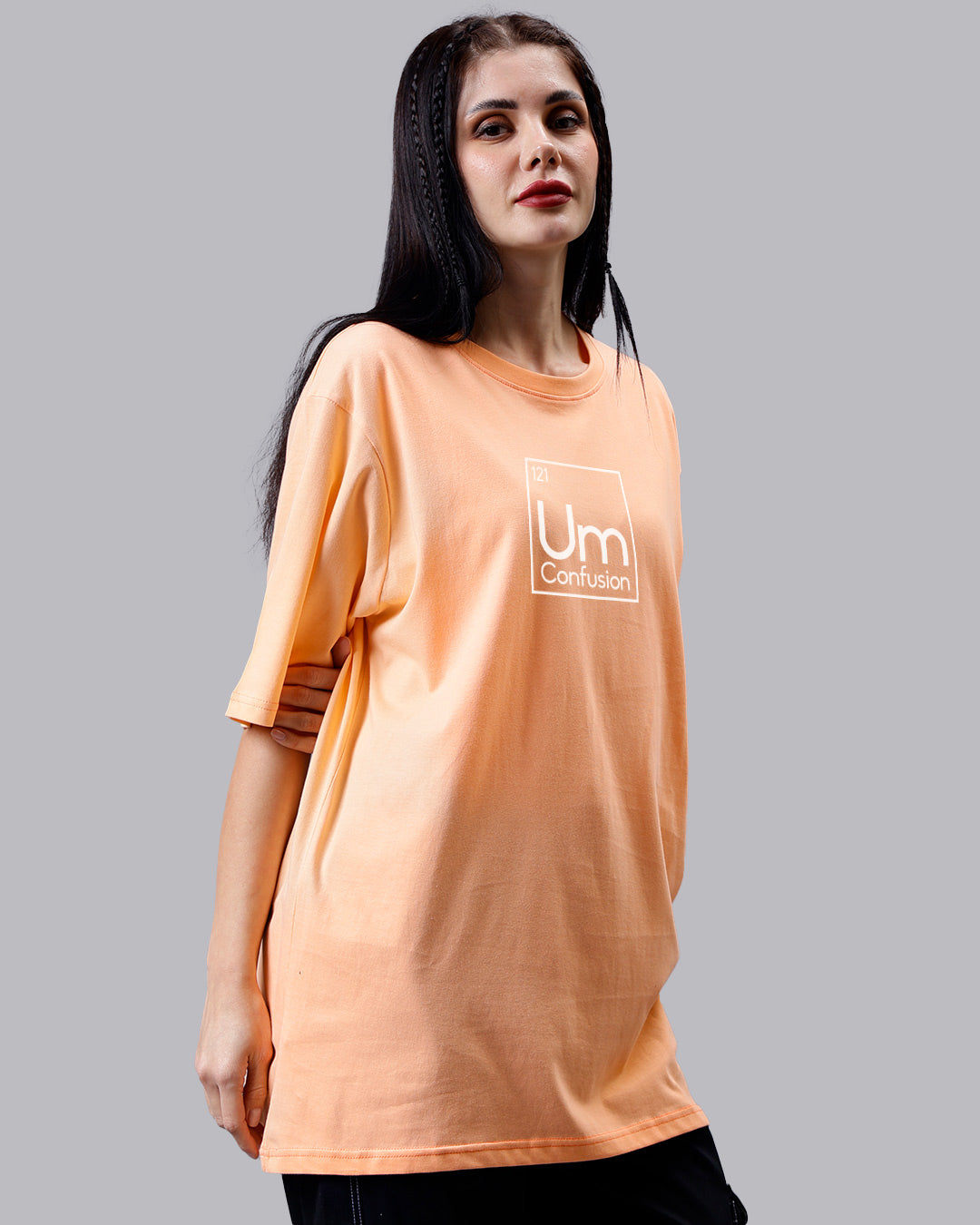 Confusion Oversized Women Tshirt