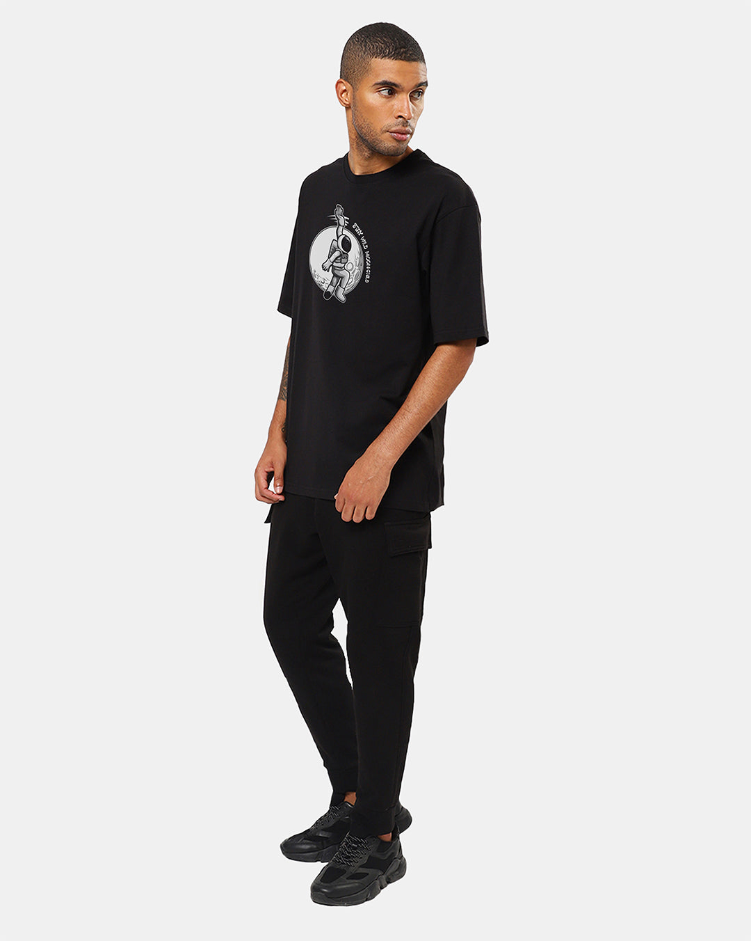 Stay Wild Moon Child Oversized Men's Tshirt