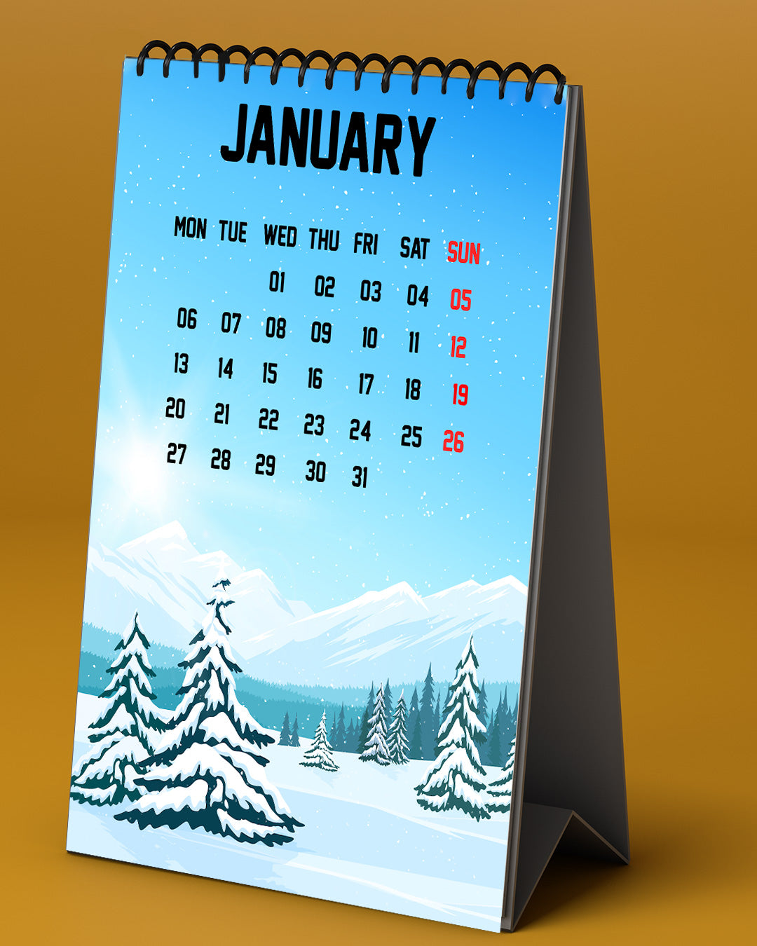 Flash Sale- Season Desk Calendar