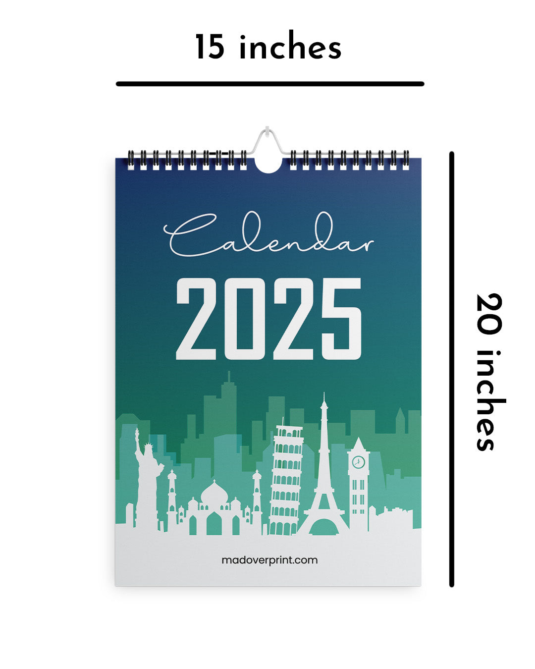 Flash Sale- Skyline Wall Calendar