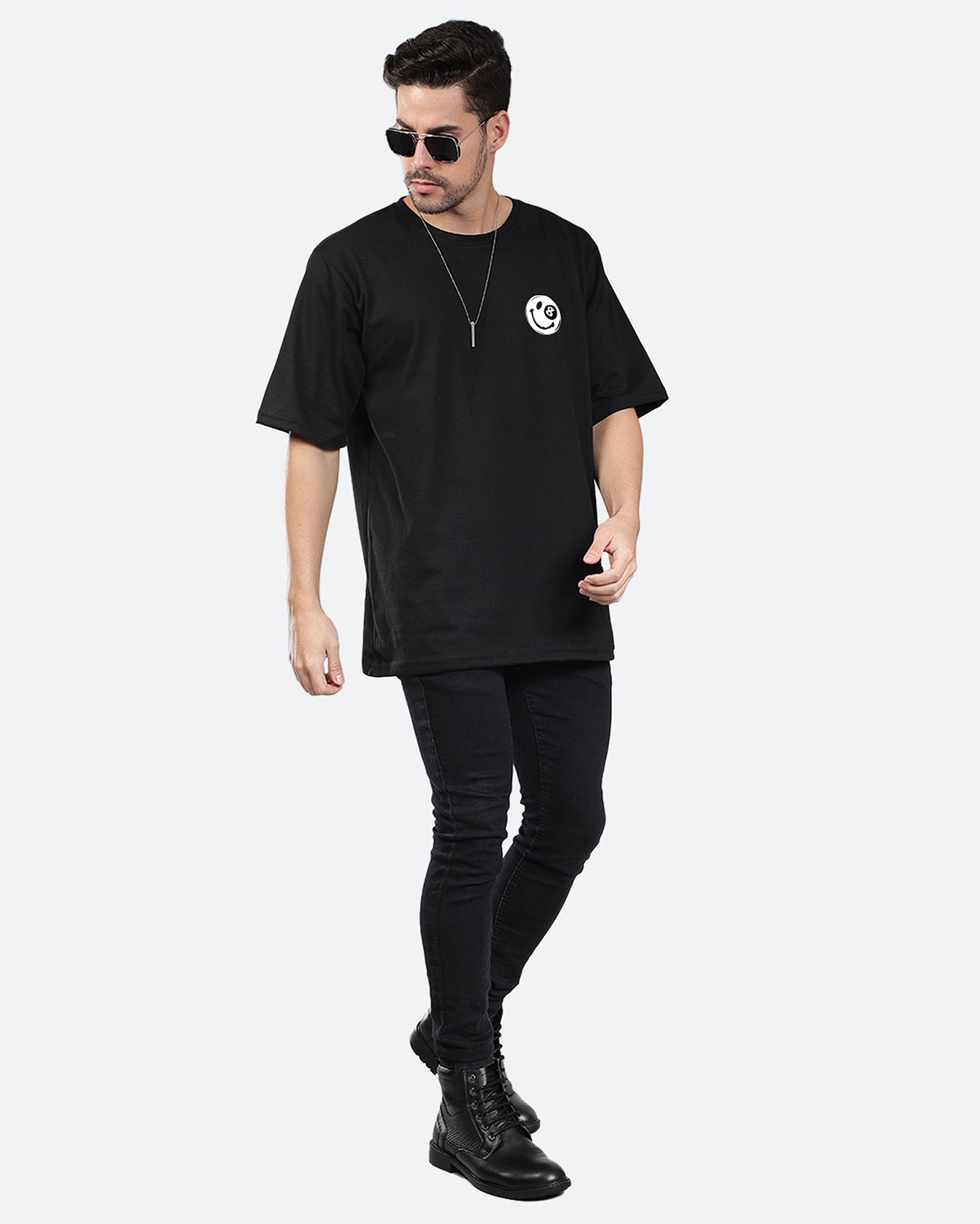 Luck Is On Your Side Oversized Men's Tshirt