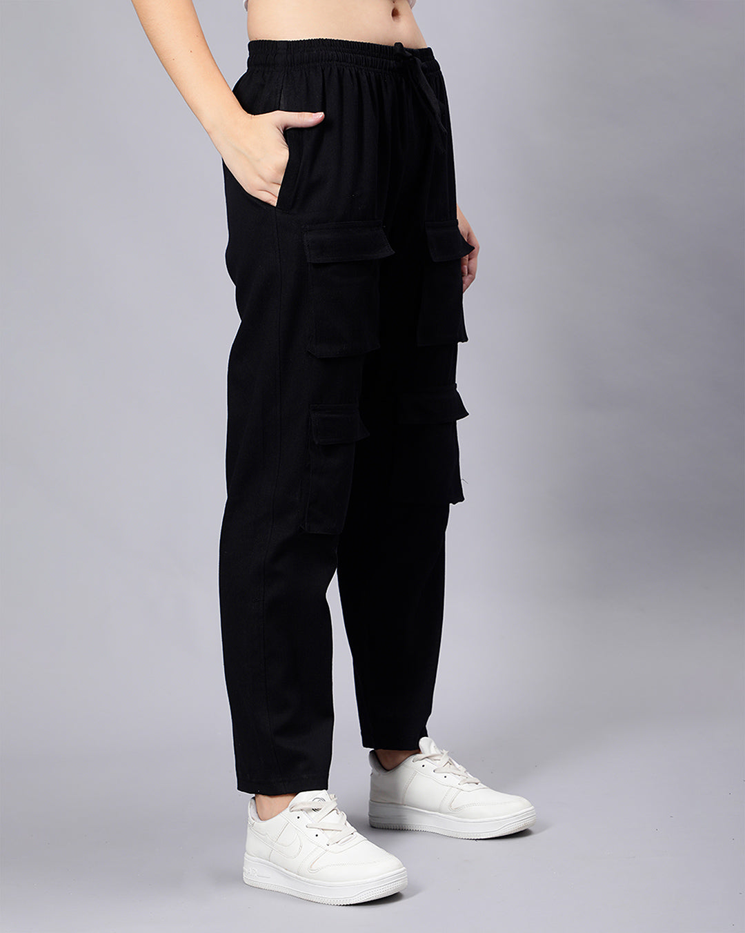 Front Pocket Women Cargo