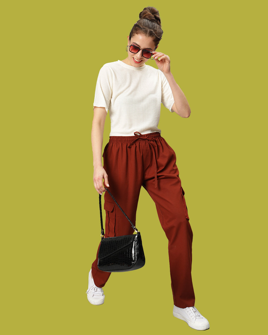 Tan Women Cargo