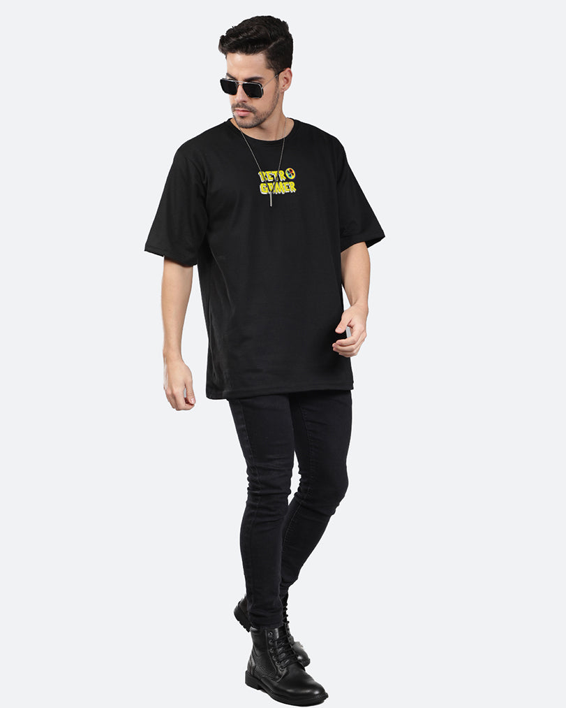 Retro Games Oversized Men's Tshirt
