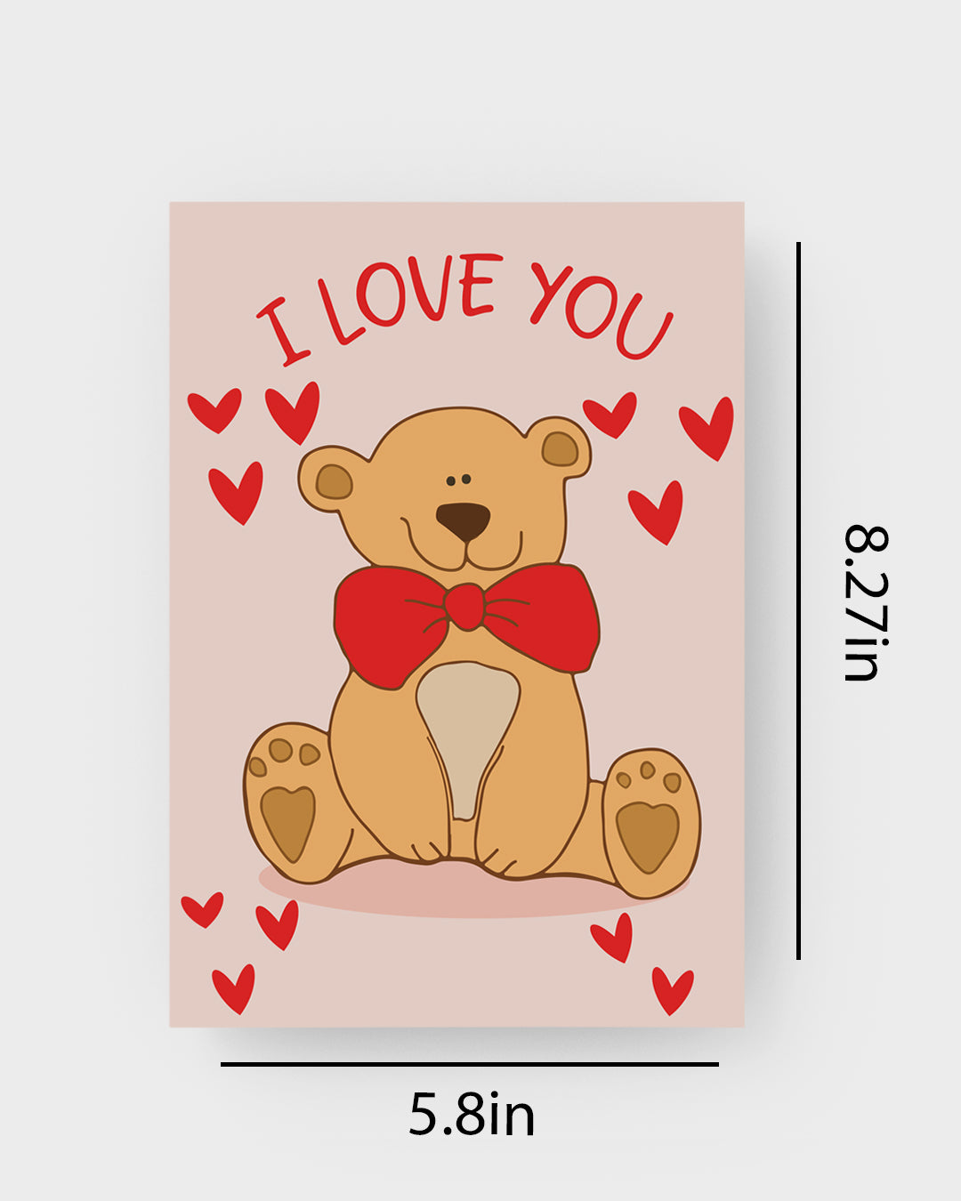 I Love You Greeting Card