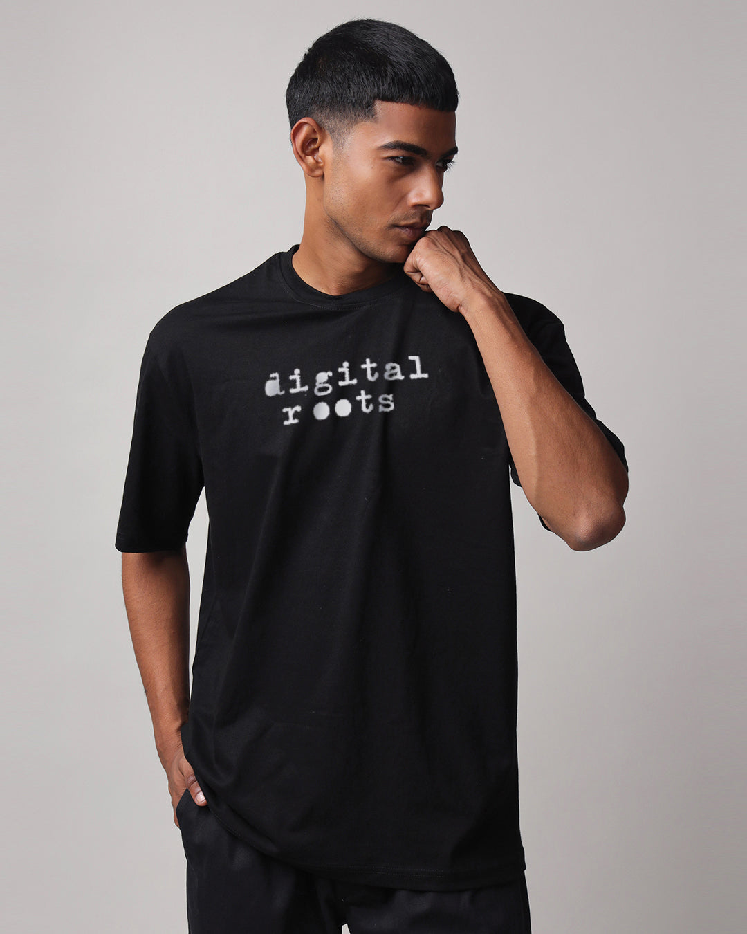 Digital Roots Oversized Men's Tshirt