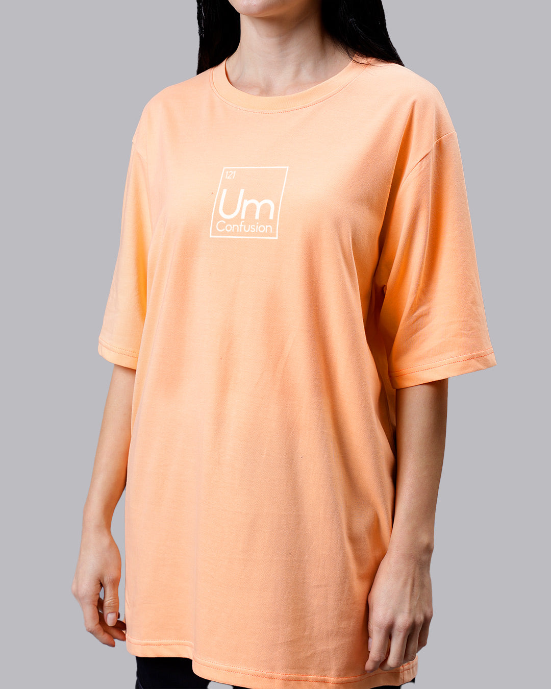 Confusion Oversized Women Tshirt