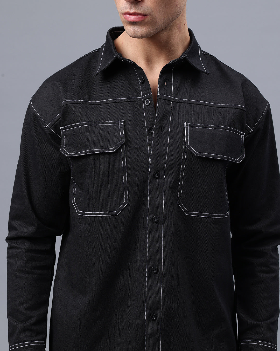 Carpenter Cargo Shirt Men