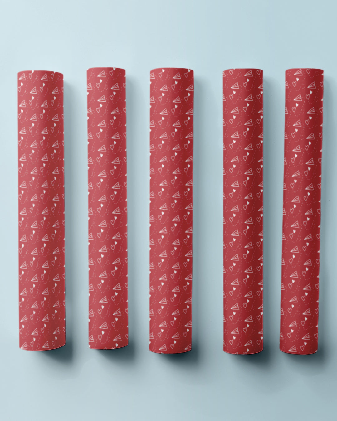 Flash Sale- Love Letter Wrapping Paper (Set Of 5)