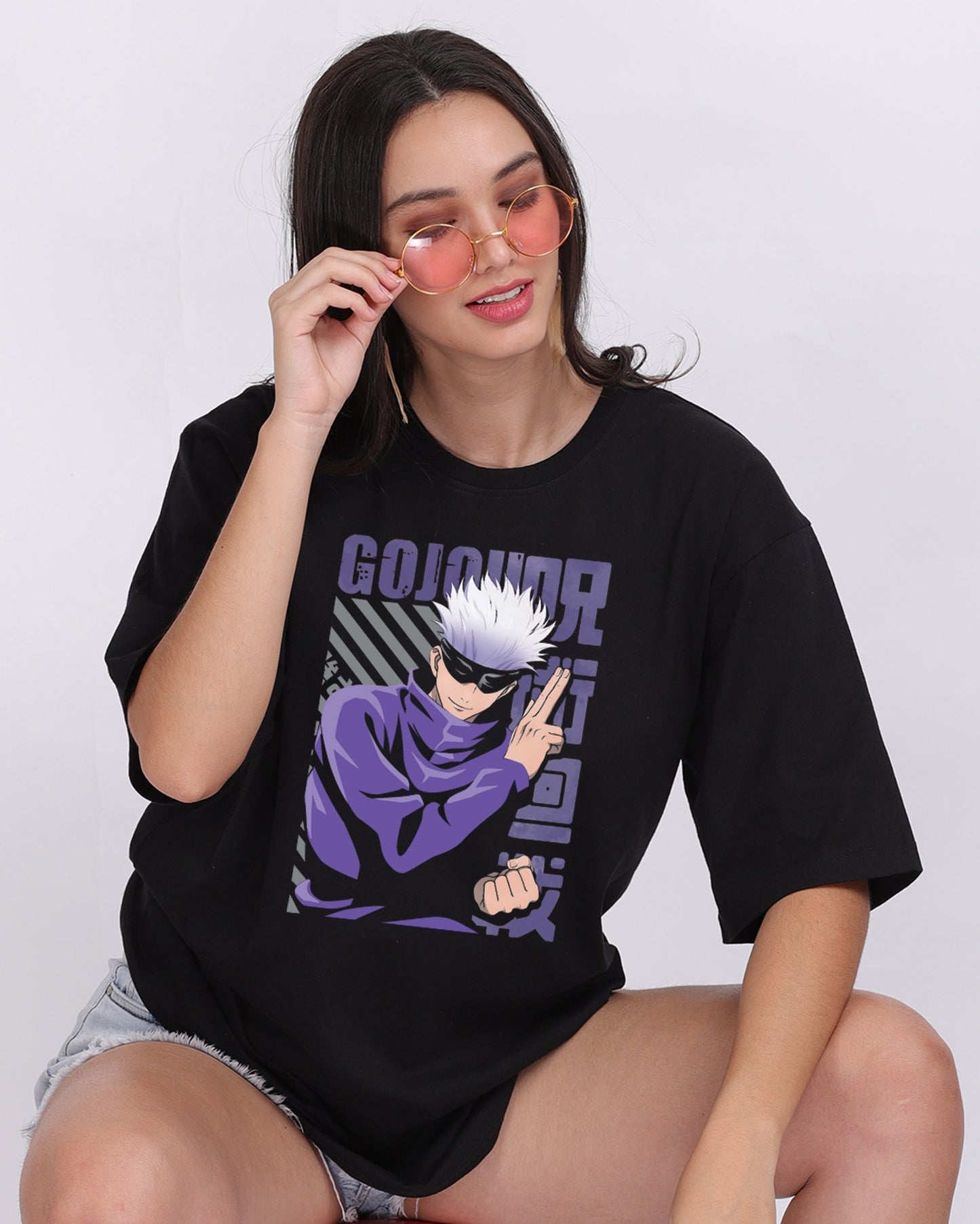 Gojo Oversized Women Tshirt