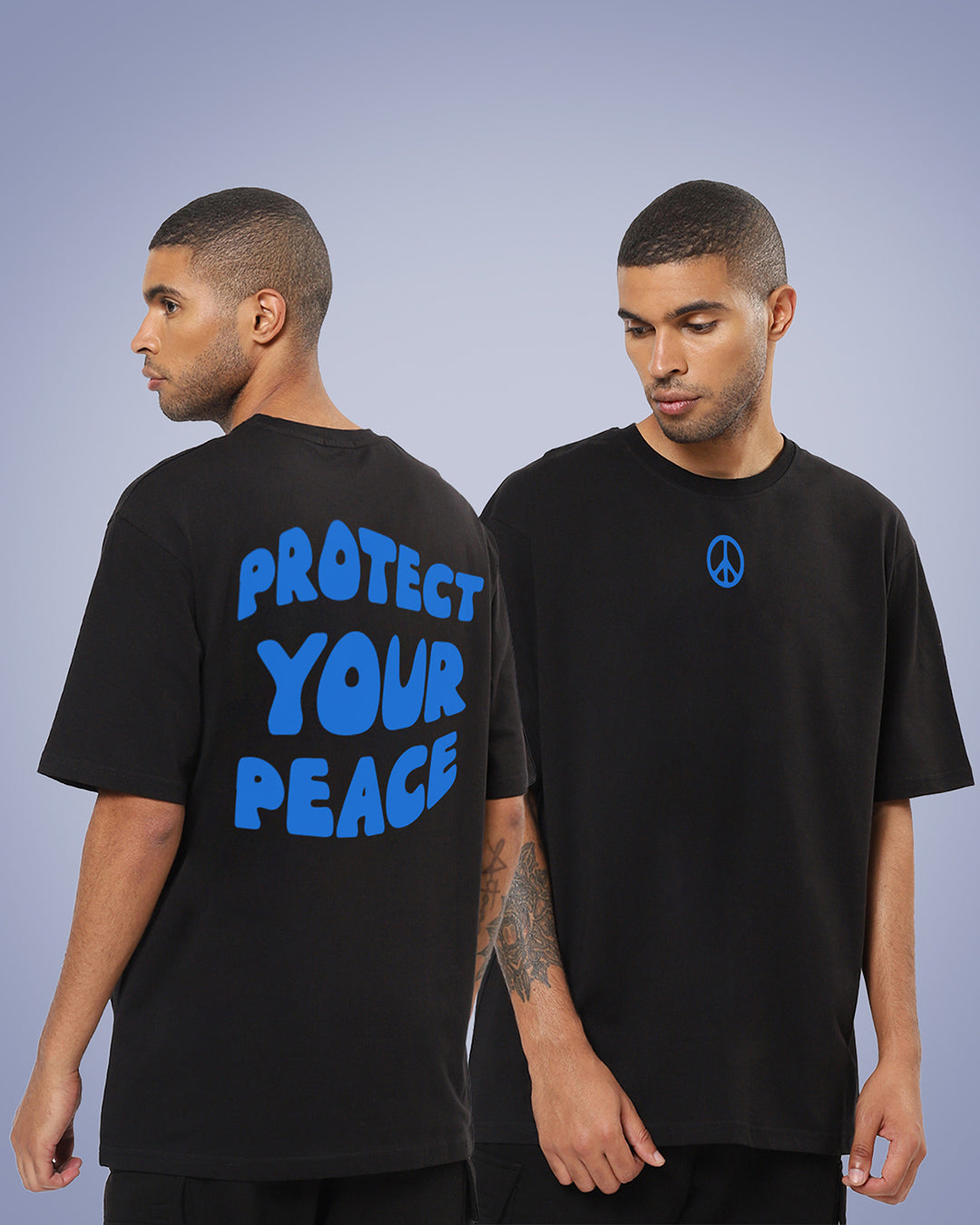 Protect Your Peace Oversized Men's Tshirt
