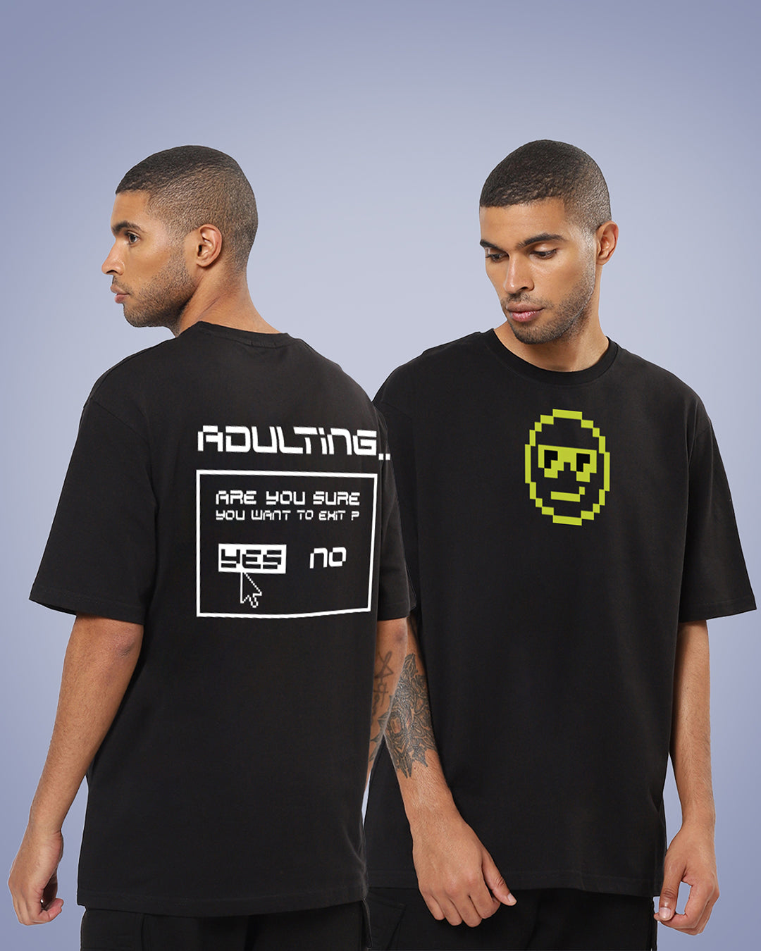 Adulting Oversized Men's Tshirt