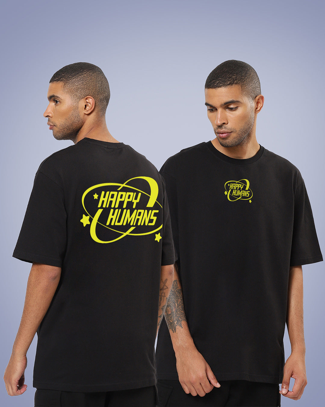 Happy Humans Oversized Men's Tshirt