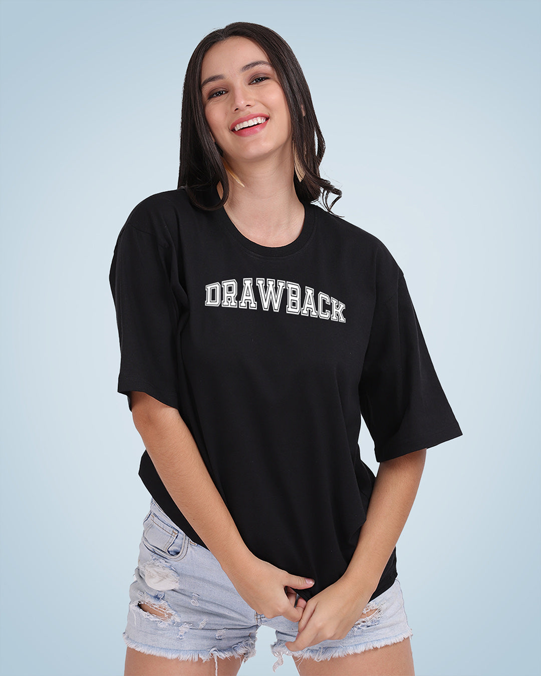Drawback Oversized Women Tshirt