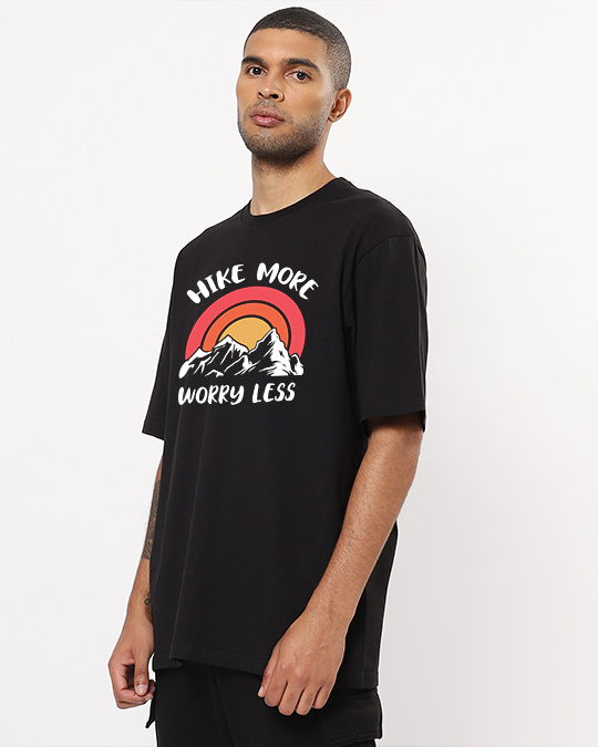 Hike More Oversized Men's Tshirt