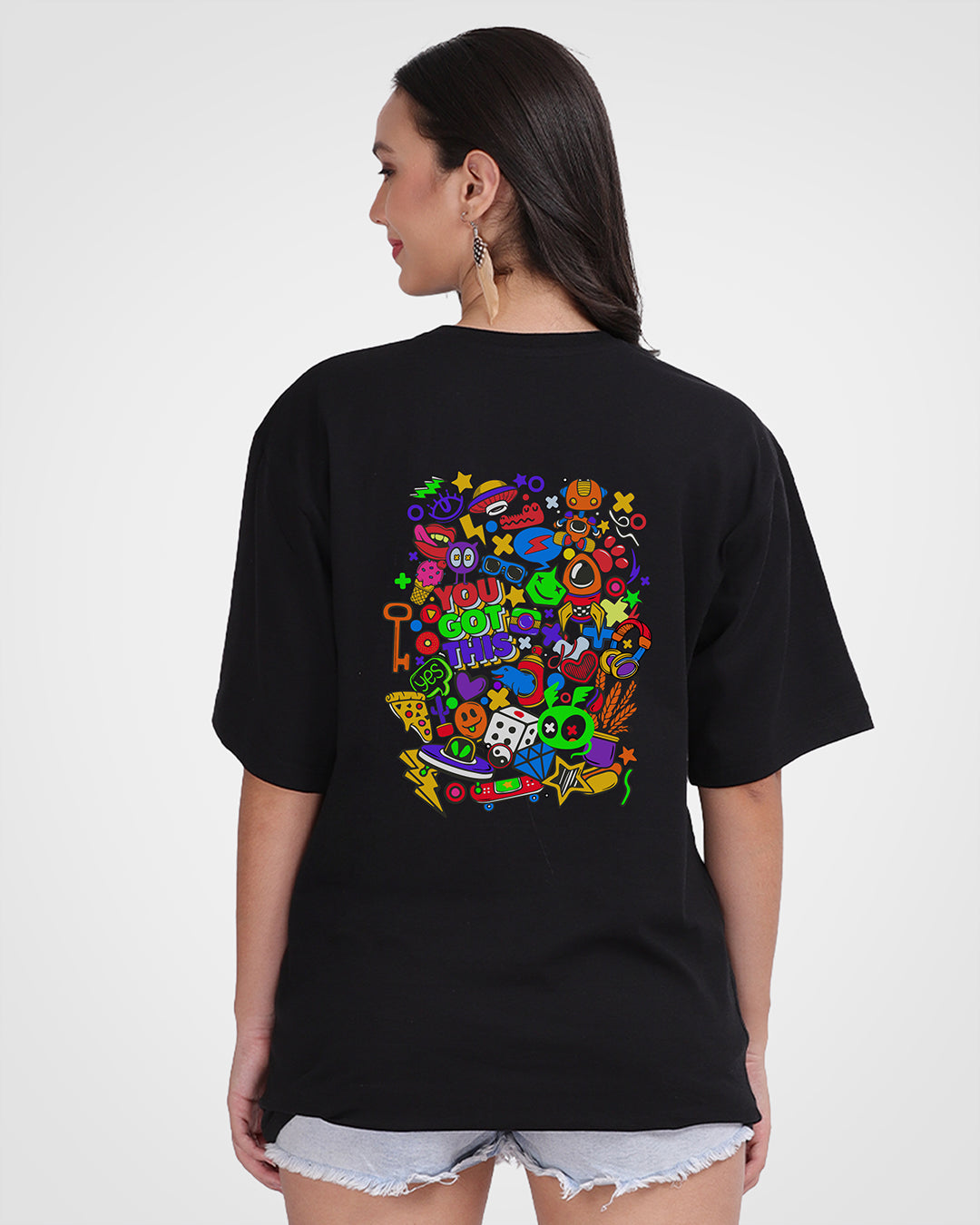 You Got This Oversized Women Tshirt