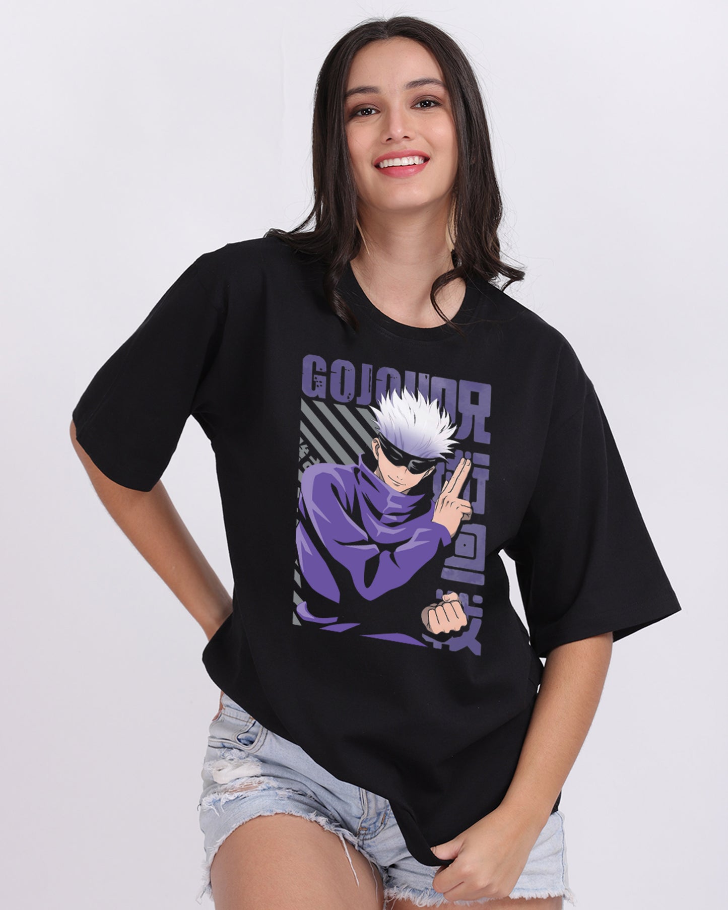Gojo Oversized Women Tshirt