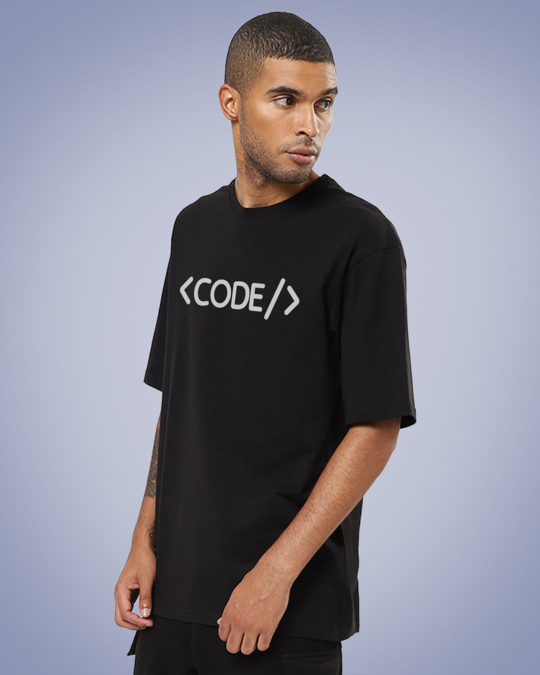 Code Oversized Men's Tshirt