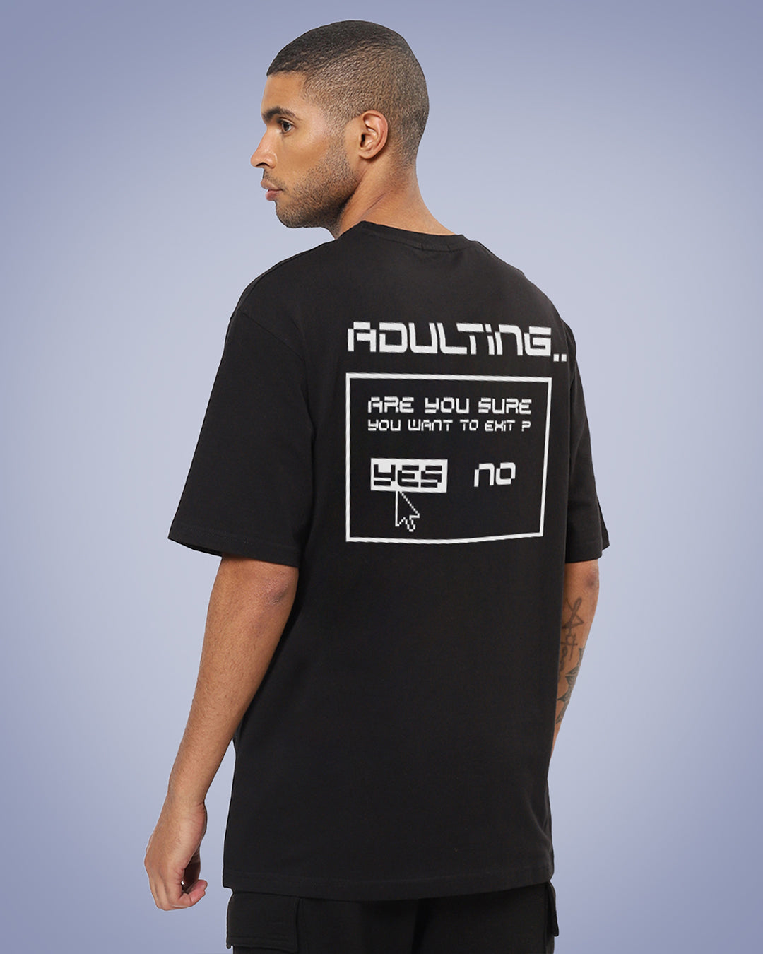 Adulting Oversized Men's Tshirt
