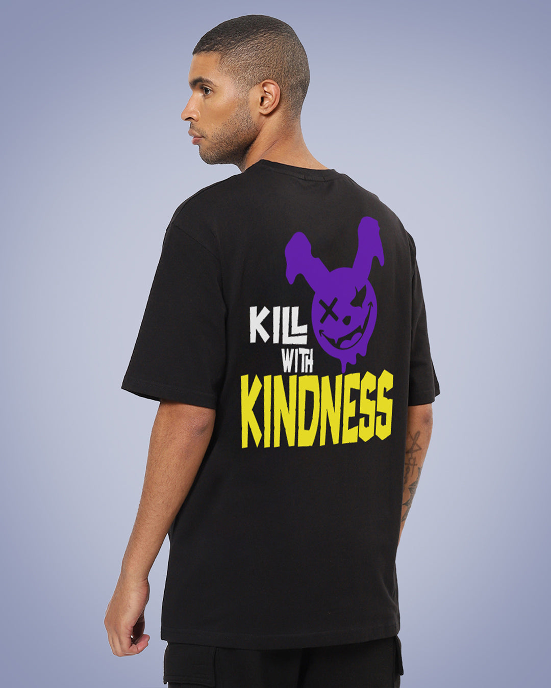 Kill With Kindness Oversized Men's Tshirt