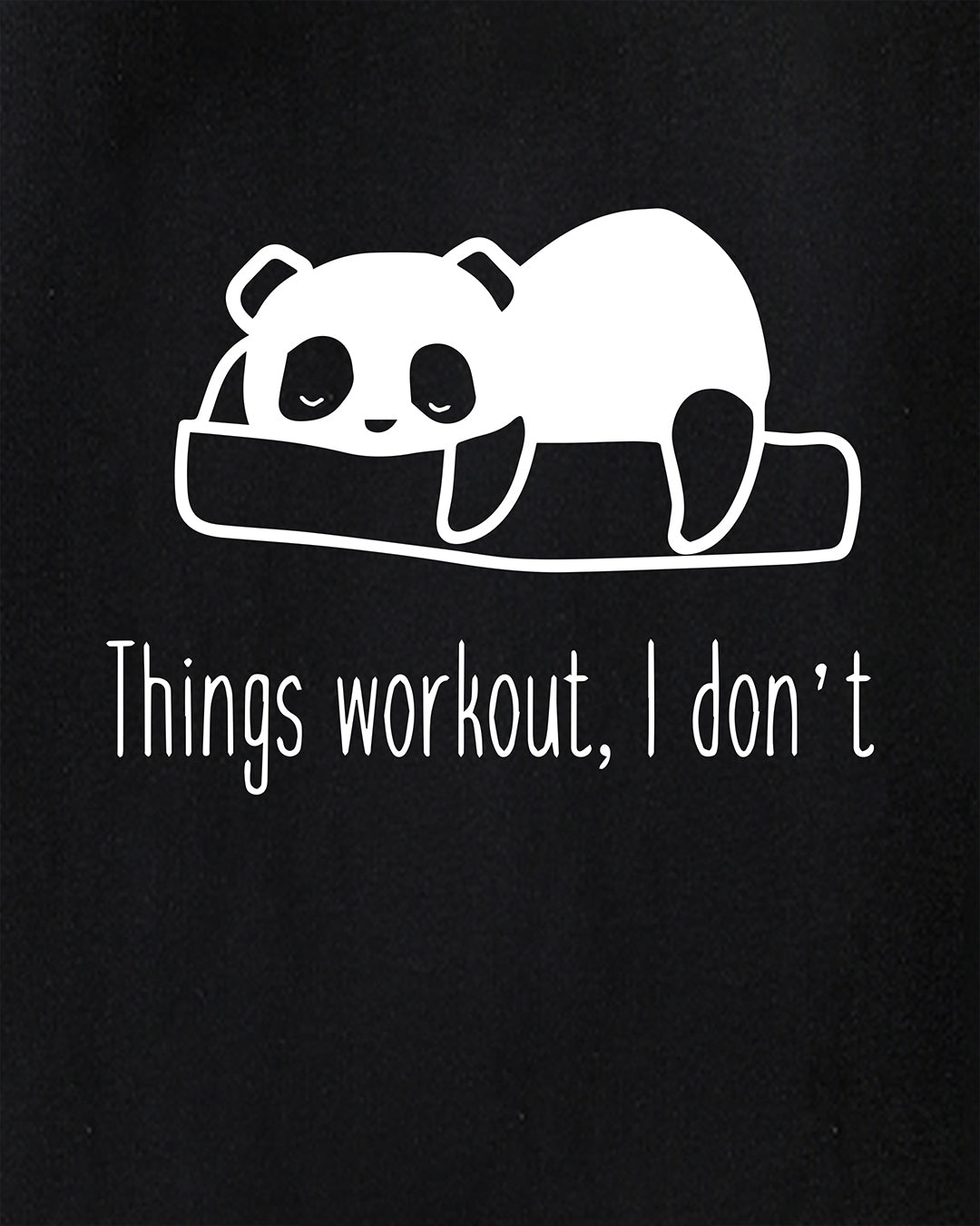 Things Workout Oversized Men's Tshirt