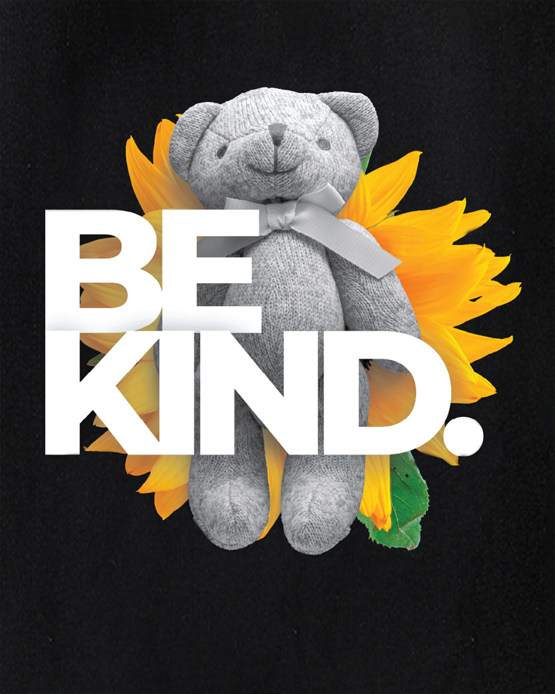 Sunflower Be Kind Oversized Men's Tshirt