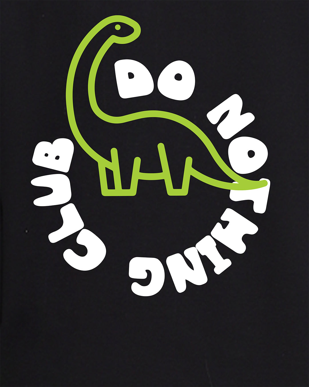 Do Nothing Club Oversized Women Tshirt