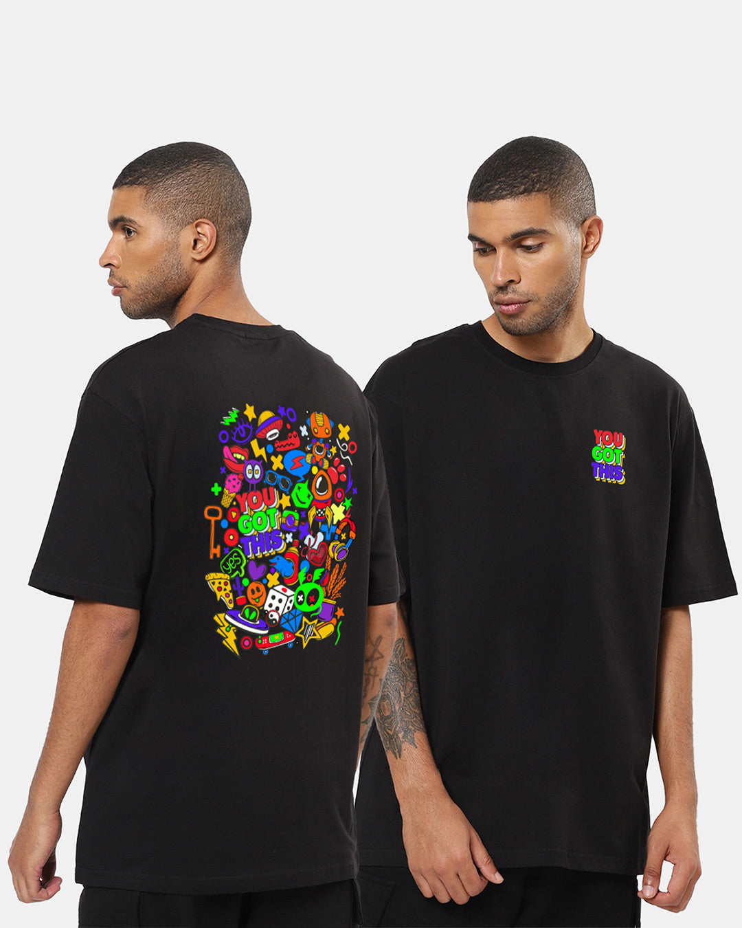 Buy Men Oversize T-shirts Online You Got This Oversize Mad