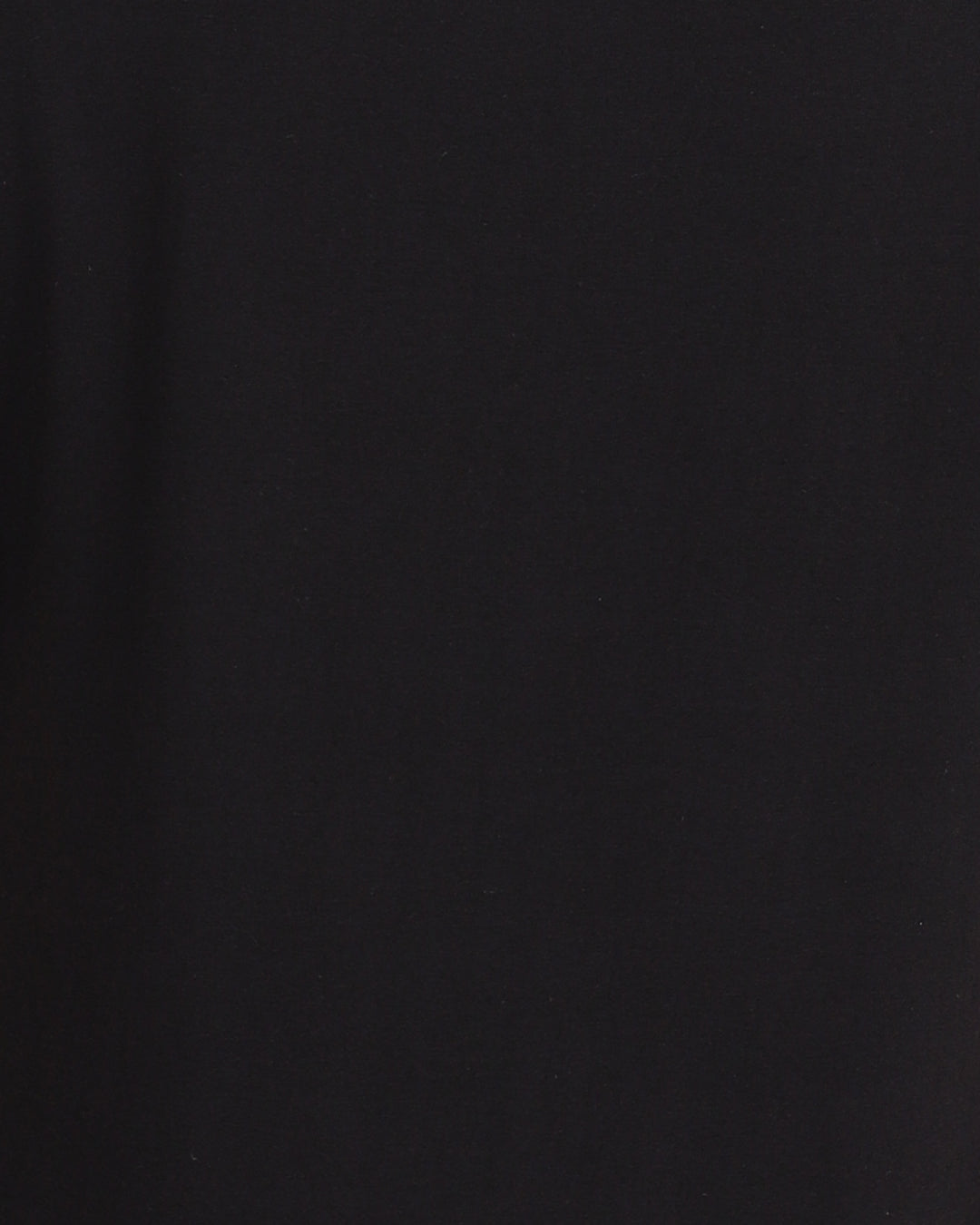 Black Solid T-Shirt Men